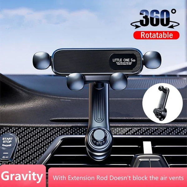 Gravity Air Vent Phone Holder hausvia.shop
