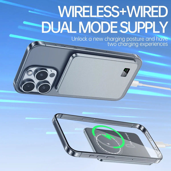 Slim Magnetic Power Bank hausvia.shop
