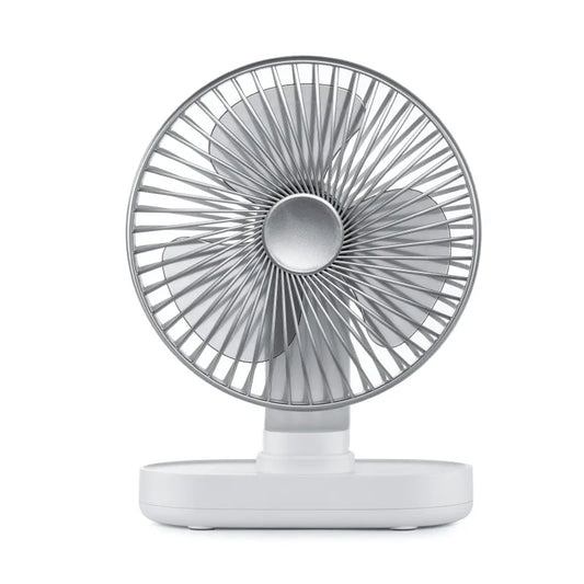 3600Mah Rechargeable Air Cooling Ventilator Electric USB Auto Rotation Desktop Fan 4 Speed Wind Silent Portable for Home Office