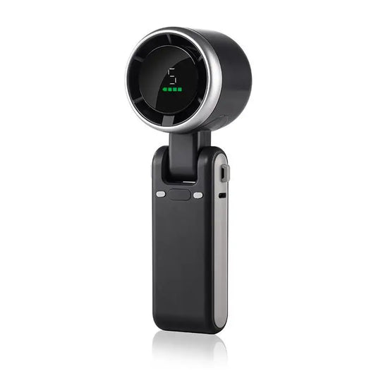 Hanging Neck Outdoor 180 Degree Folding Desktop Mini Electric Fan 